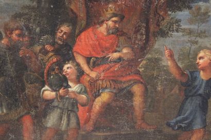 École italienne du XVIIe siècle.
Scène de...