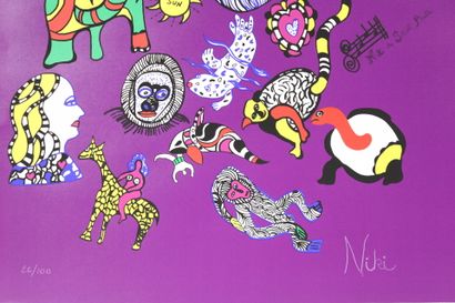 Niki DE SAINT PHALLE (1930-2002), d'après
Cirque...