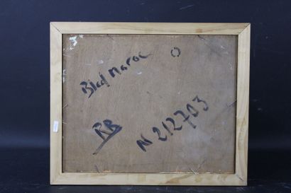 Bruno RETAUX (né en 1947)
Vue du Maroc
Huile...