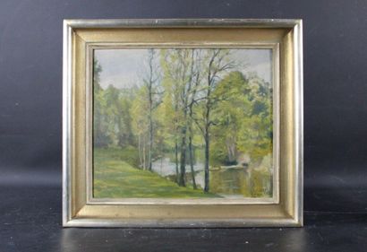 Fernand SCHULTZ-WETTEL (1872-1957)
Paysage...