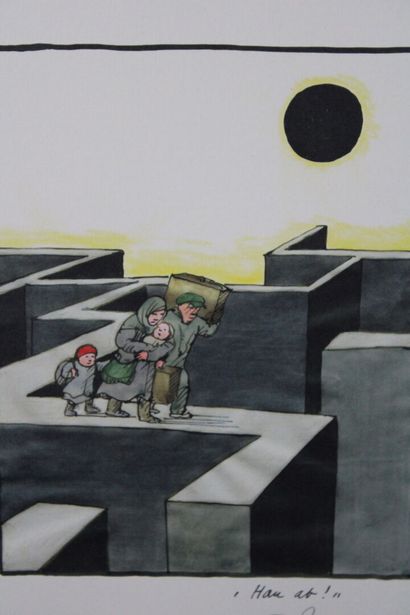 Tomi UNGERER (1931-2019)
Hau ab !
Sérigraphie...