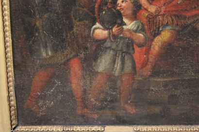 École italienne du XVIIe siècle.
Scène de...