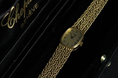 CHOPARD
Montre bracelet en or jaune 18K (750/1000)....