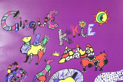 Niki DE SAINT PHALLE (1930-2002), d'après
Cirque...