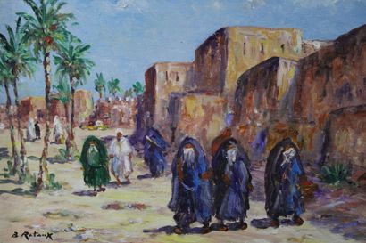Bruno RETAUX (1947)
Bled au Maroc
Huile sur...