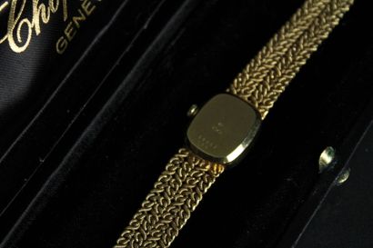 CHOPARD
Montre bracelet en or jaune 18K (750/1000)....