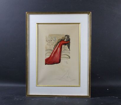 Salvador DALI (1904-1989), d'après
Composition...