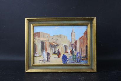 Bruno RETAUX (né en 1947)
Rue marchande de...
