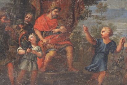 École italienne du XVIIe siècle.
Scène de...