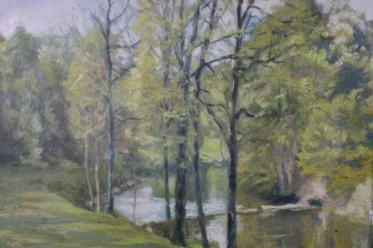 Fernand SCHULTZ-WETTEL (1872-1957)
Paysage...