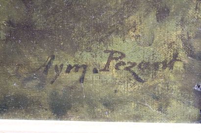 Alexandre PEZANT AYMAR (1846-1916) 
Berger...