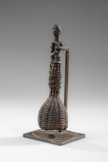 DRC/ZAERO
Cephalomorph dance rattle
Wood,...