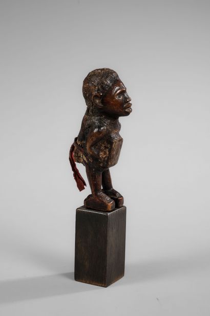 Kongo Nkisi fetish - Nkonde with its attributes...