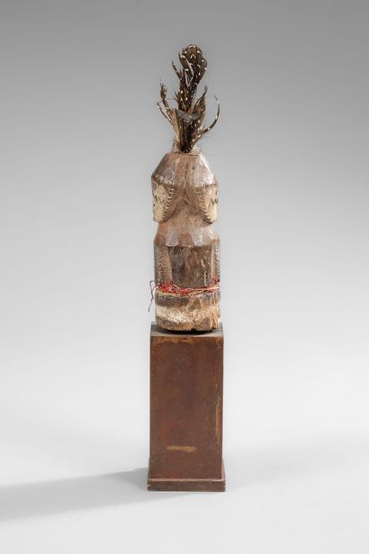 NGBAKA oracle statuette
Wood, pigments, feathers...