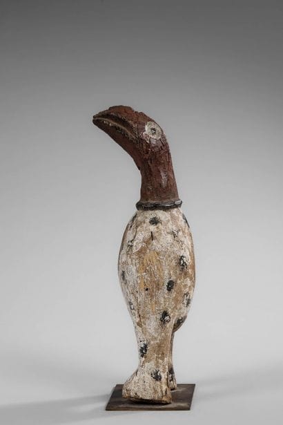 GUINEA
Zoomorphic figure of a primordial...