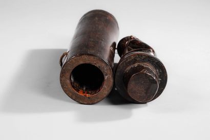 RDC/ZAÏRE - KONGO - Medicine box surmounted...
