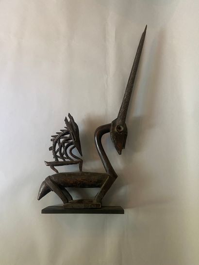 Mali bambara
Ciwara crest SEGOU style
H.82cm

Provenance:...
