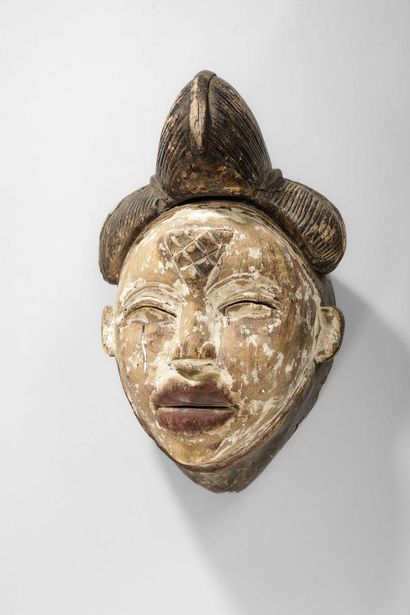 GABON - PUNU
Masque Mukuyi - dit masque blanc...