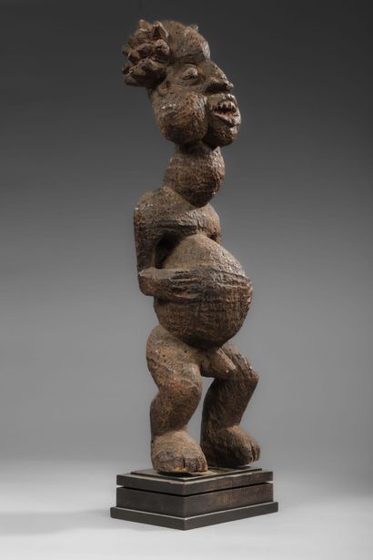 CAMEROON - Beautiful Bangwa fertility statue...