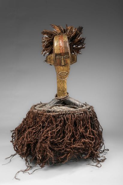 Reproduction of a Shango reliquary
Wood,...