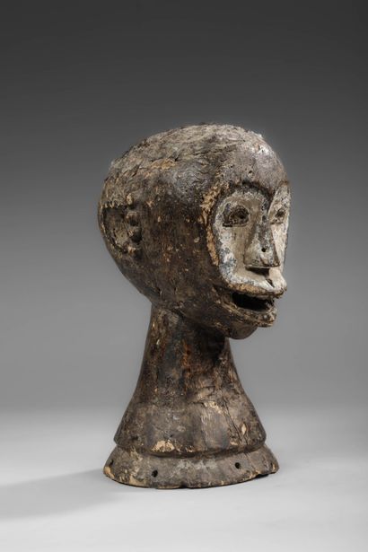 NIGERIA - Masque cimier IDOMA en forme de...