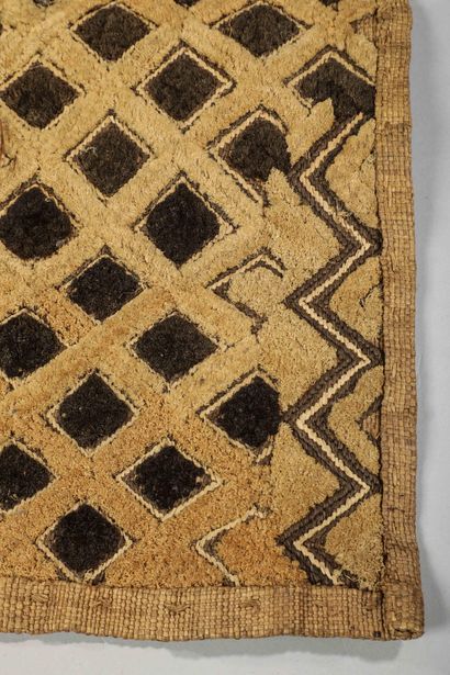 RDC/ZAÏRE - KUBA - Kasaï vegetal velvet carpet...