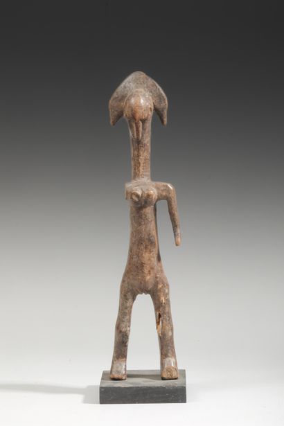 Mali - Bambara 
Ancestor figure 
35.5cm high
Visible...
