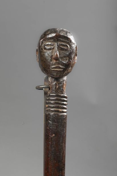 IVORY COAST
Ceremonial cephalomorph spoon
Wood,...
