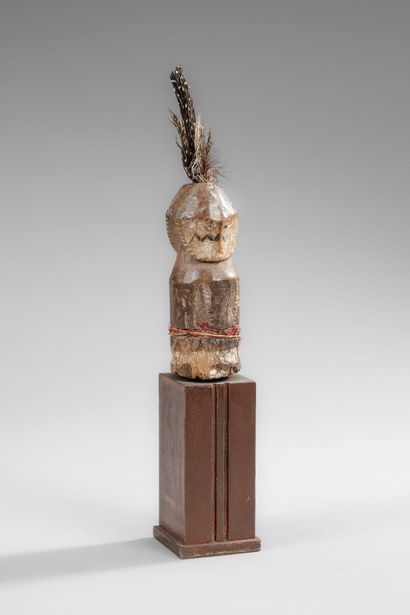 NGBAKA oracle statuette
Wood, pigments, feathers...