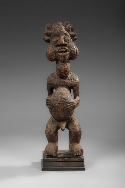 CAMEROON - Beautiful Bangwa fertility statue...
