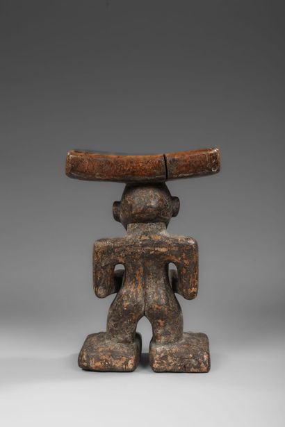Songye anthropomorphic seat Democratic Republic...