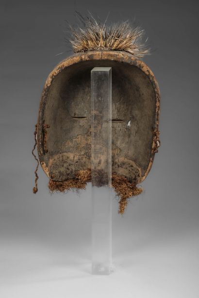 OUBANGUI - Bicolor face mask, symbol of the...