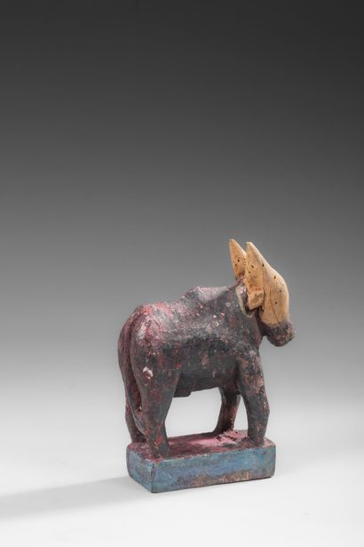 ANGOLA -A zoomorphic altar figure used for...