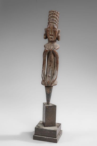 CAMEROON - Small Bangwa pole - Wood - H....