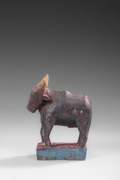 ANGOLA -A zoomorphic altar figure used for...