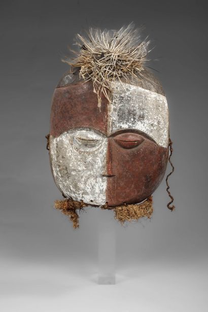 OUBANGUI - Bicolor face mask, symbol of the...