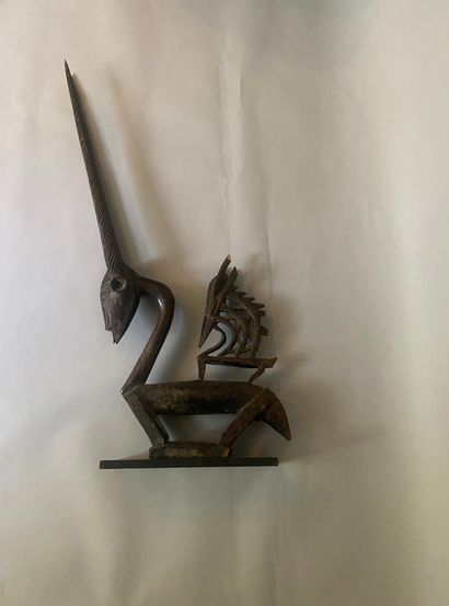 Mali bambara
Ciwara crest SEGOU style
H.82cm

Provenance:...