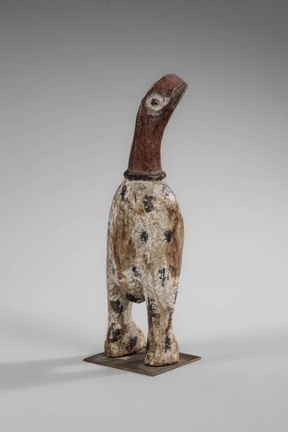 GUINEA
Zoomorphic figure of a primordial...