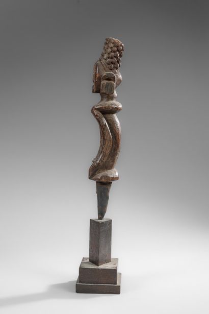 CAMEROON - Small Bangwa pole - Wood - H....