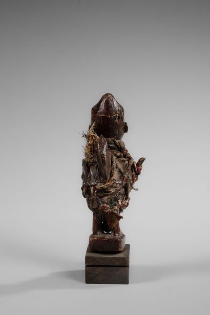 Kongo Nkisi fetish - Nkonde with its attributes...