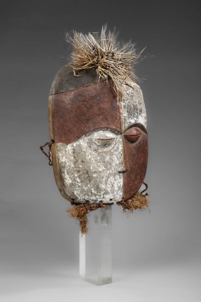 OUBANGUI - Bicolor face mask, symbol of the...