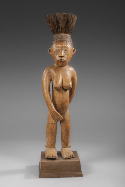 RDC - MANGBETU
Figure d'ancêtre Nebeli qui...