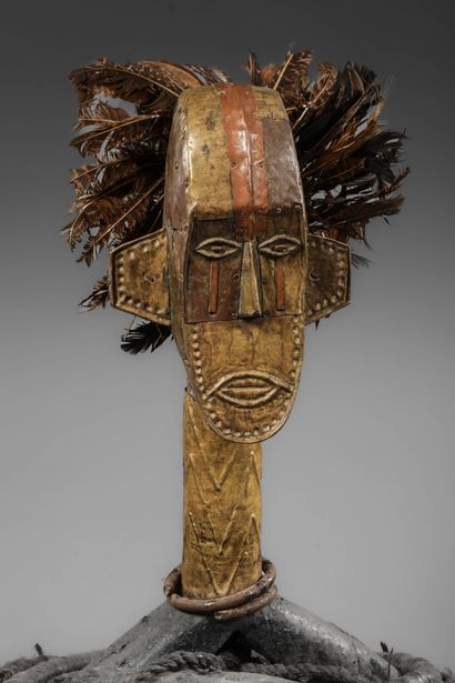 Reproduction of a Shango reliquary
Wood,...