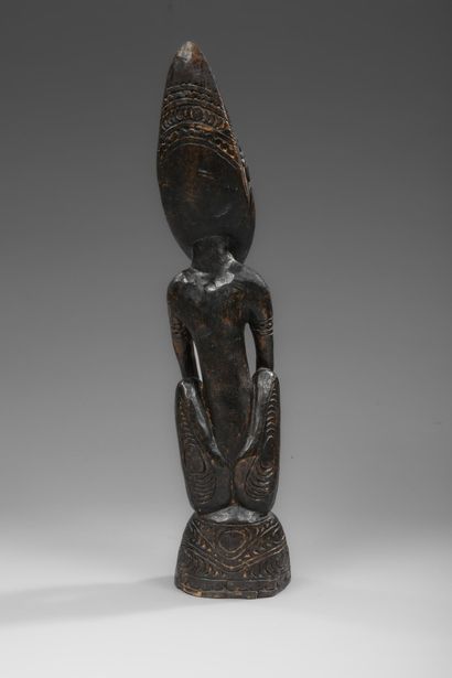 Sepik statue Indonesia Papua
Carved wood,auri...