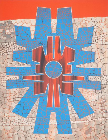 Jimmy ERNST (1920-1984)
Geometric totem pole,...