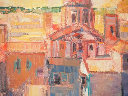 Pierre Yves LELARGE (1935-2016)
View of Rome...