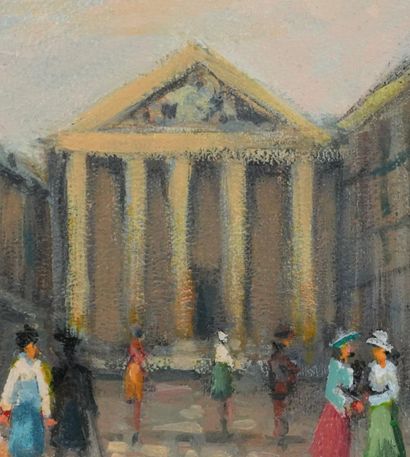 Michel PABOIS (né en1939)
Paris, L'église...
