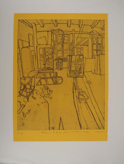 Pierre COLLIN (born 1956)
The workshop at...