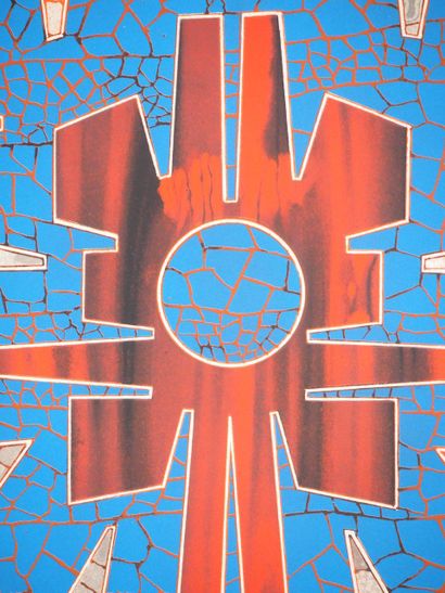 Jimmy ERNST (1920-1984)
Geometric totem pole,...