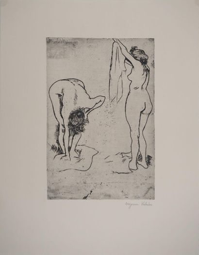 Suzanne VALADON (1865-1938)
Women wiping...